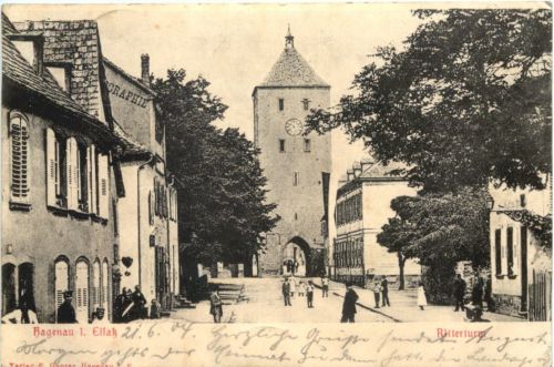 Hagenau im Elsass - Ritterturm