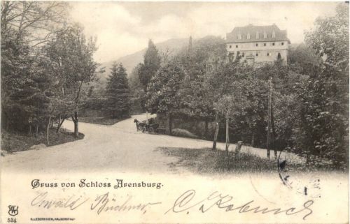 Gruss von Schloss Arensburg - Rinteln