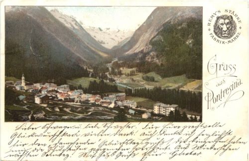 Gruss aus Pontresina