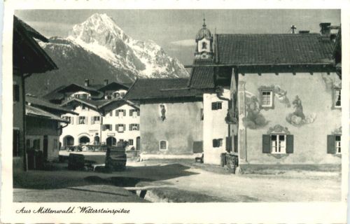 Mittenwald Wettersteinspitze
