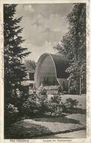 Bad Meinberg - Kurpark am Musikpavillon