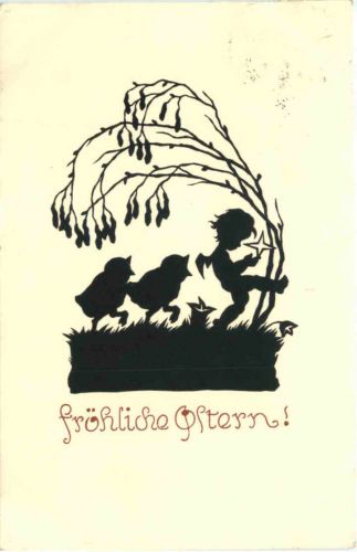 Scherenschnitt - Ostern