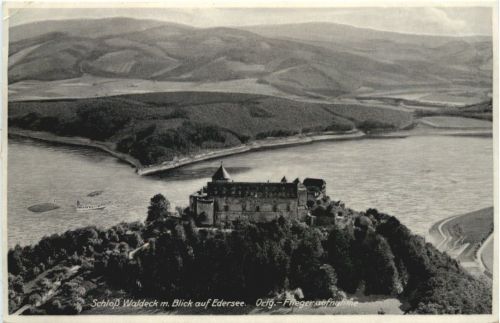 Schloss Waldeck - Fliegeraufnahme