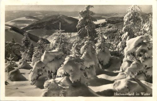 Hochsauerland im Winter