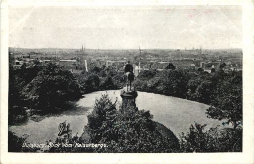 Duisburg - Blick vom Kaiserberge