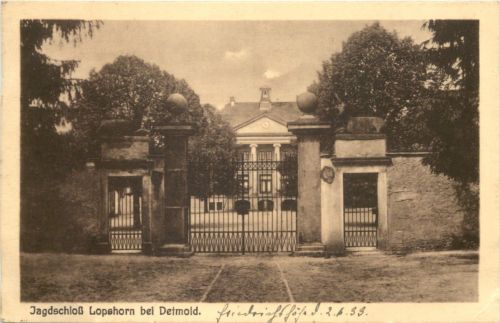 Jagdschloss Lopshorn bei Detmold