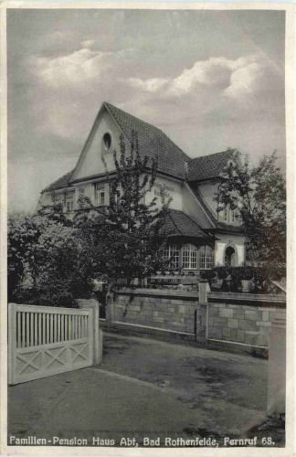 Bad Rothenfelde - Familien PEnsion Haus Abt
