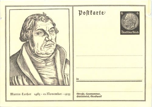 Martin Luther - Ganzsache
