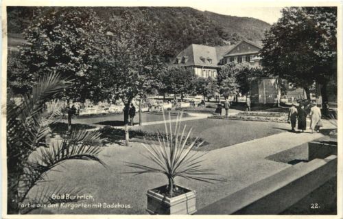 Bad Bertrich - Partie aus dem Kurgarten