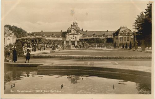 Bad Oeynhausen - Blick zum Kurhaus