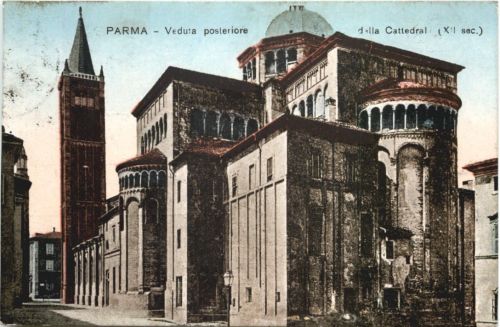 PArma - Veduta posteriore della Cattedral