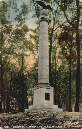 Ohio - Akron - John Brown Monument