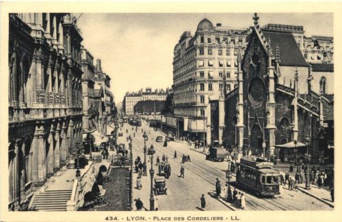 Lyon - Place des Cordeliers