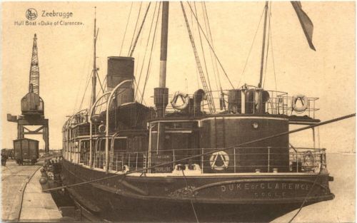 Zeebrugge - Hull Boat Duke of Clarence
