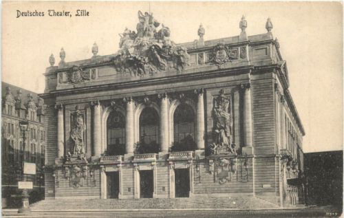 Lille - Deutsches Theater - Feldpost
