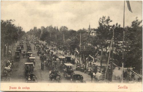 Sevilla - Paseo de coches