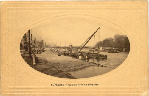 Suresnes - Quai et Pont de Suresnes