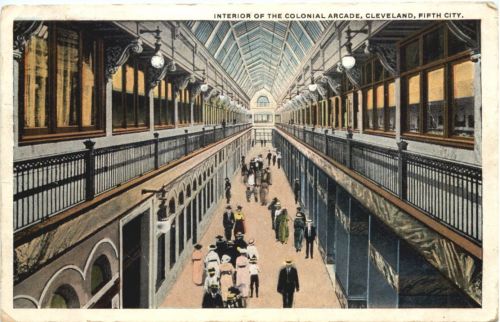 Cleveland - Interior ofthe Colonial Arcade