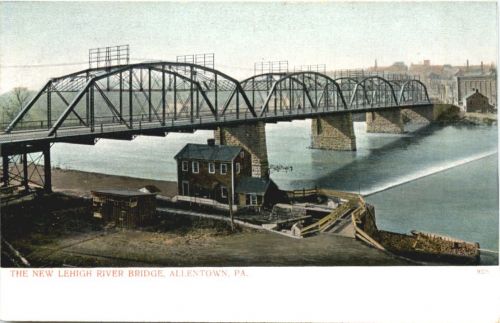 Allentown - The new Lehigh River Bridge
