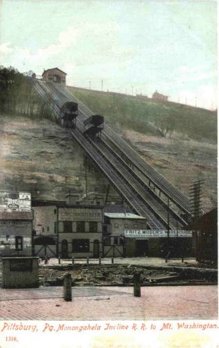 Pittsburg - Monongahela Incline to Mt. Washington