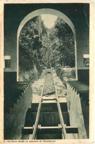 Montserrat - La linea desde la estacion