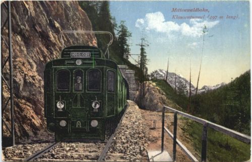 Mittenwaldbahn - Klausentunnel