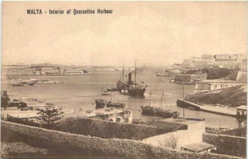 Malta - Interior of Quarantaine Harbour