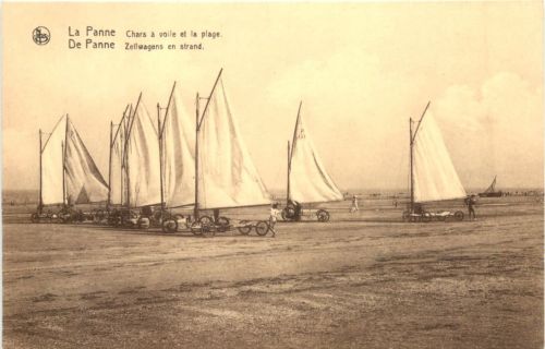 De Panne - Zellwagens en strand