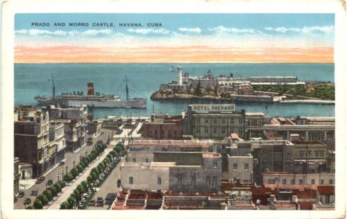 Havana - Cuba - Prado and Morro Castle