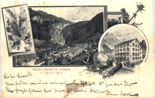 Thusis - Hotel Rhaetia