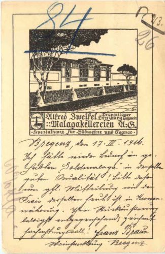 Lenzburg - Alfred Zweifel - Malagakellereien - Walshut
