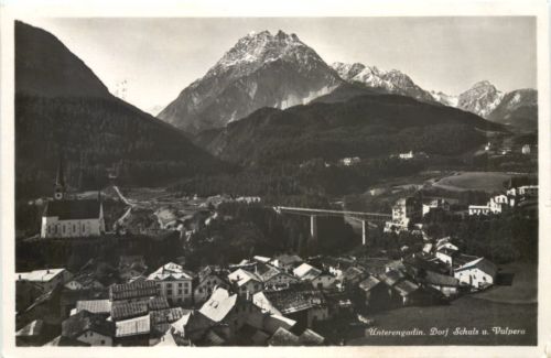 Dorf Schuls und Vulpera
