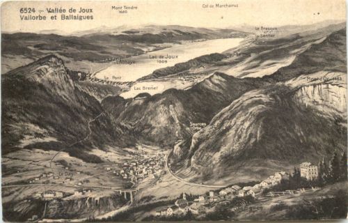 Vallee de Joux - Vallorbe et Bellaigues
