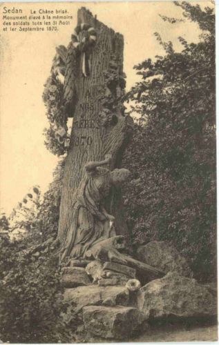 Sedan - Le Chene brise - Feldpost 56. Inf. Div