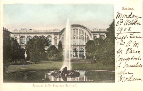 Torino - Facciata della Stazione Centrale