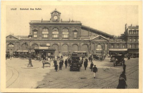 Lille - Bahnhof - Das Buffet