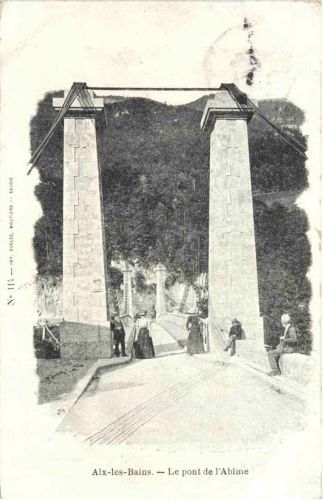 Aix les Bains - Le pont de l Abime