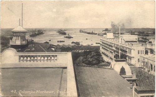 Colombo Harbour - Ceylon