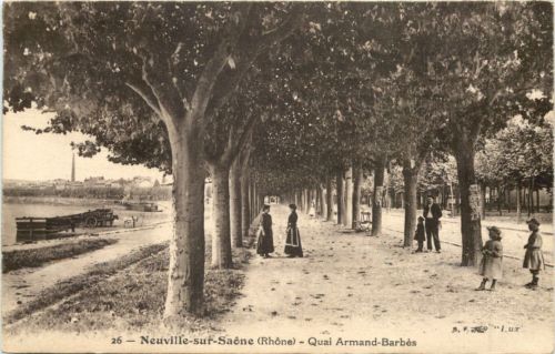 Neuville sur Saone - Quai Armand Barbes