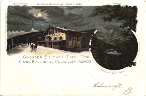 Grosser Belchen - Grand Ballde Guebviller - Litho