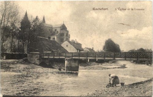 Rochefort - L Eglise et la Lomme