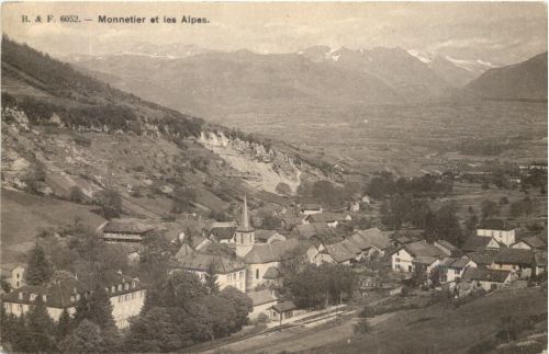Monnetier et les Alpes