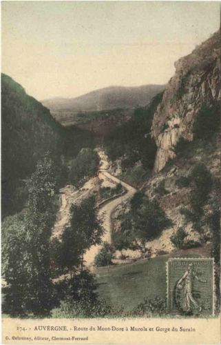 Route du Mont Dore a Murols