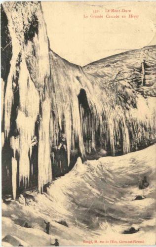 Mont Dore - Grande Cascade en Hiver