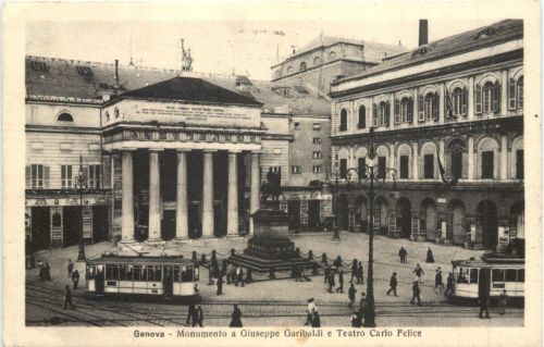 Genova - Monumento a Giuseppe Garibaldi
