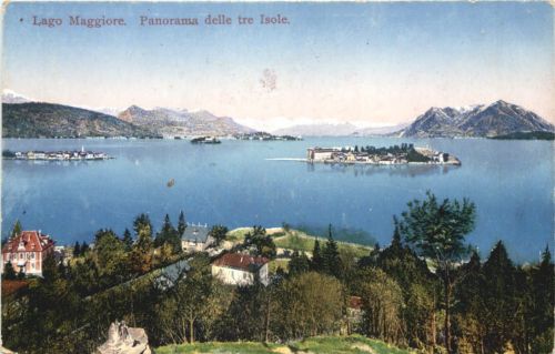 Lago Maggiore - Panorama delle tre Isole