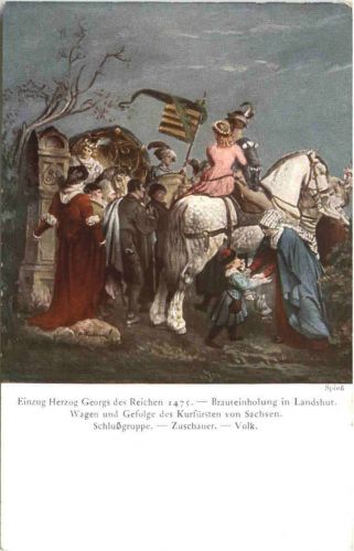 Brauteinholung in Landshut