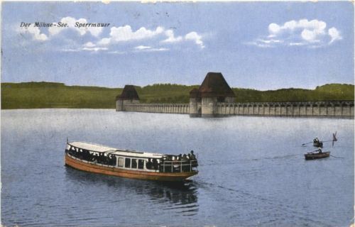 Der Möhne See - Sperrmauer