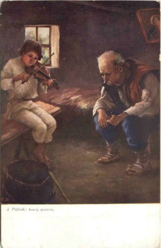 Künstler Ak J. Pstrak