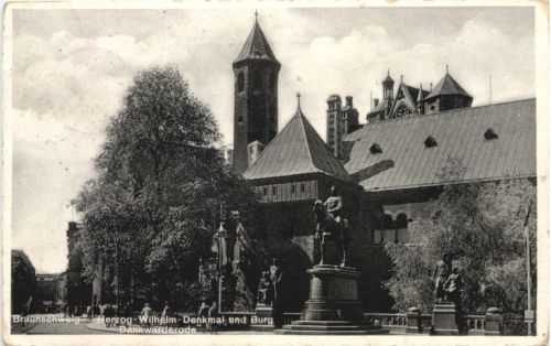 Braunschweig - Herzog Wilhelm Denkmal